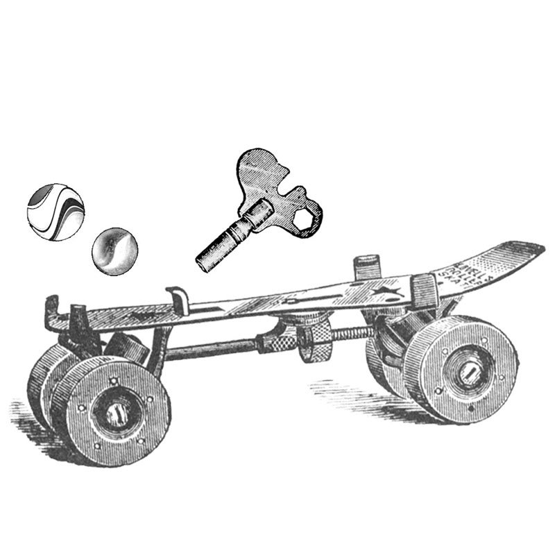 #2318 - Skate 4pc. Set - Games